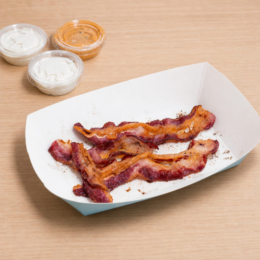 Halal Beef Bacon.