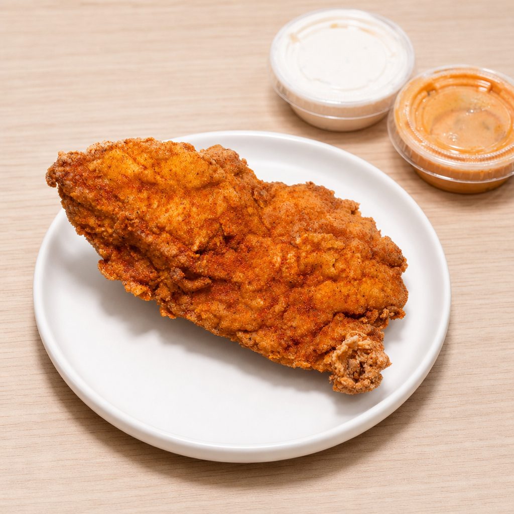Single Chicken Tender.