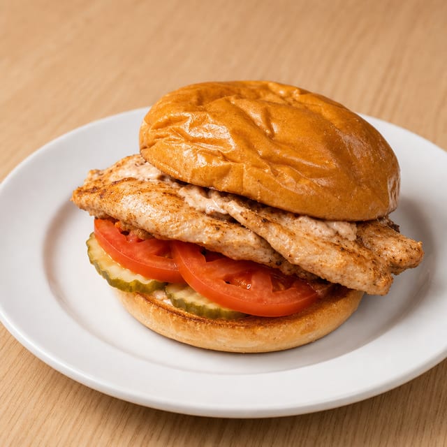 Grilled Chicken Sandwich.