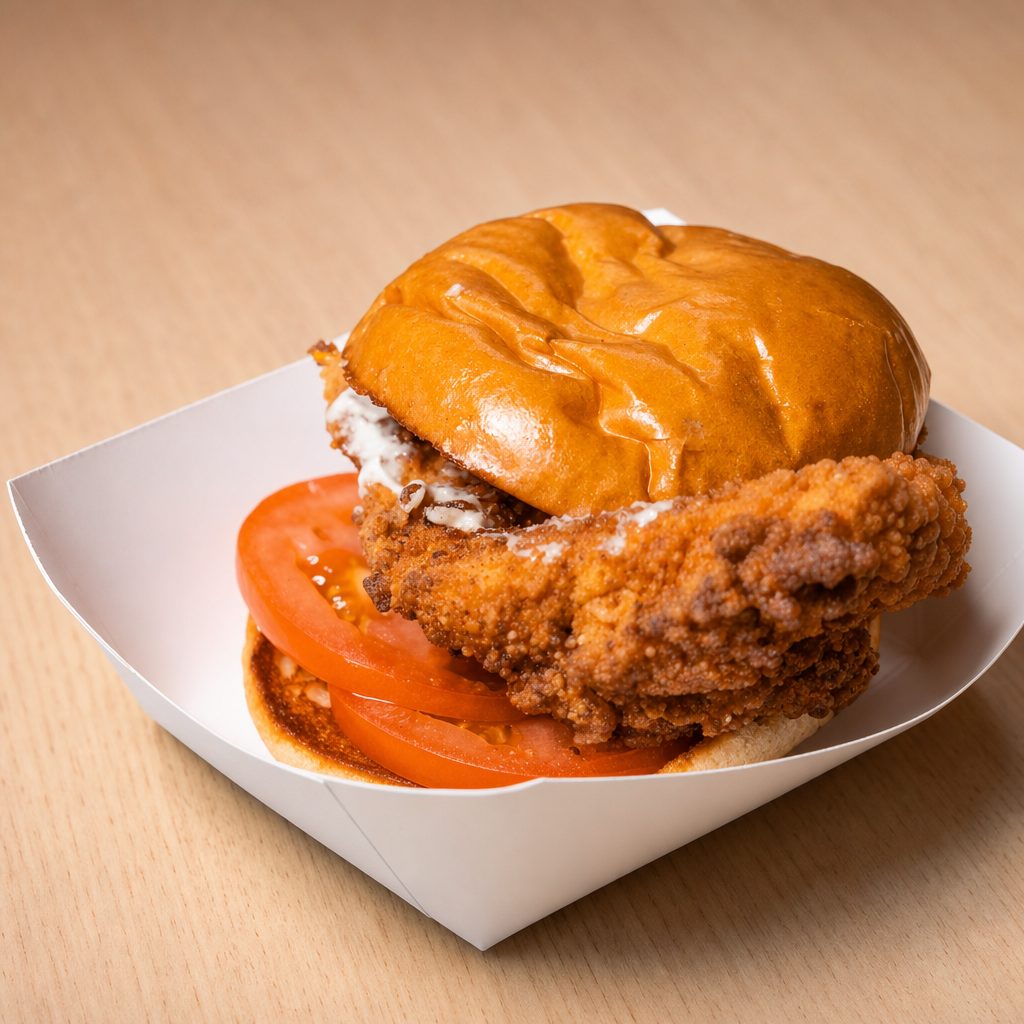 Home Chicken Sandwich.