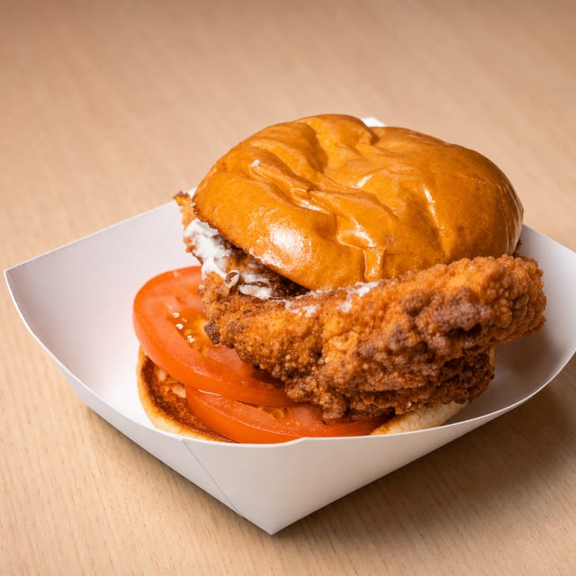 Home Chicken Sandwich.