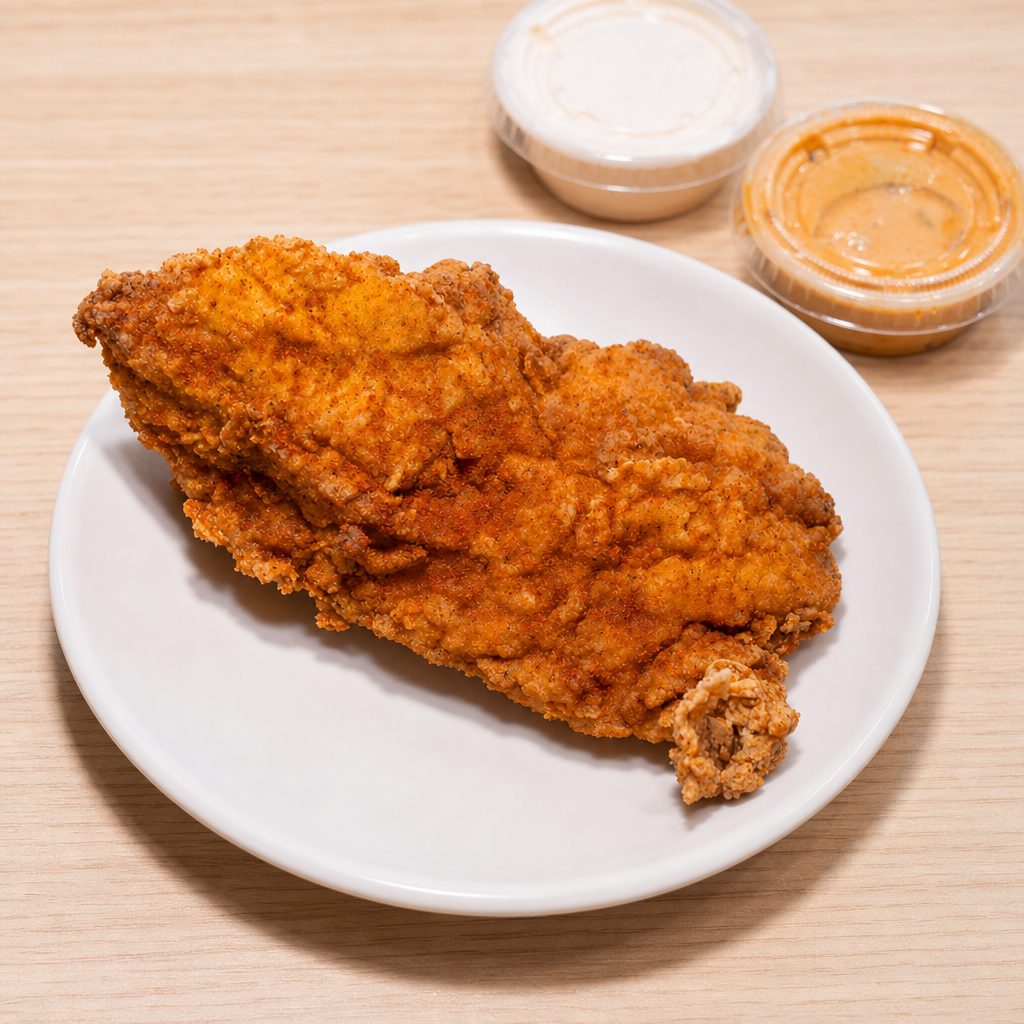 Single Chicken Tender.