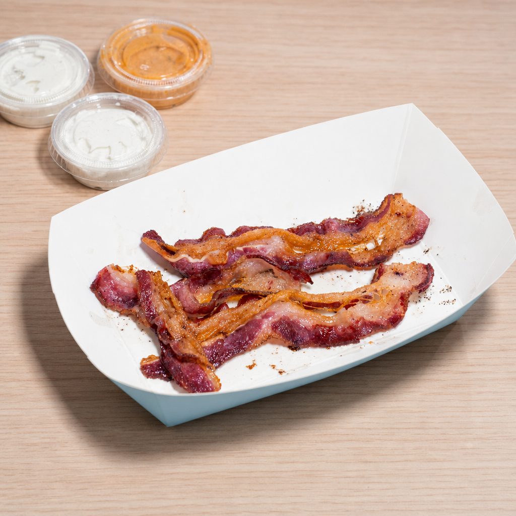 Halal Beef Bacon.