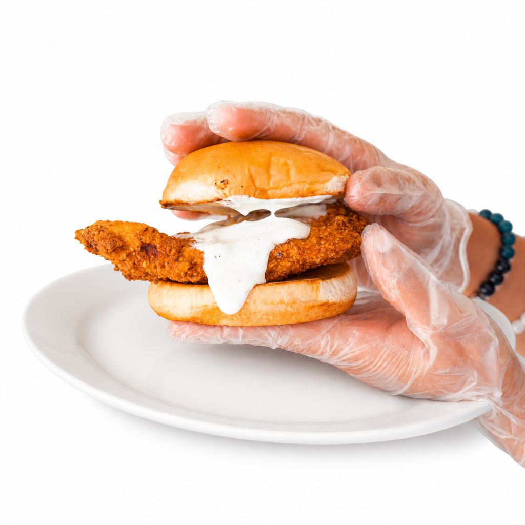 Spicy Chicken Sandwich.