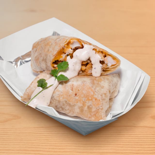 Surf n' Bird Burrito.