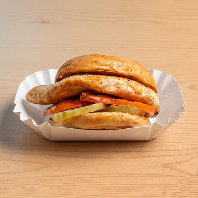 Grilled Chicken Sandwich.