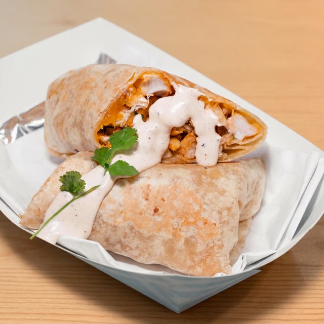 Surf n' Bird Burrito.